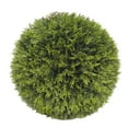 thumbnail image 1 of My Texas House 21" Artificial Evergreen Cyprus Ball, 1 of 8