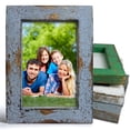 thumbnail image 1 of MY VINTAGE FINDS Rustic Photo Frame Distressed Wood Picture Frame | Gray -5 x 7, 1 of 7