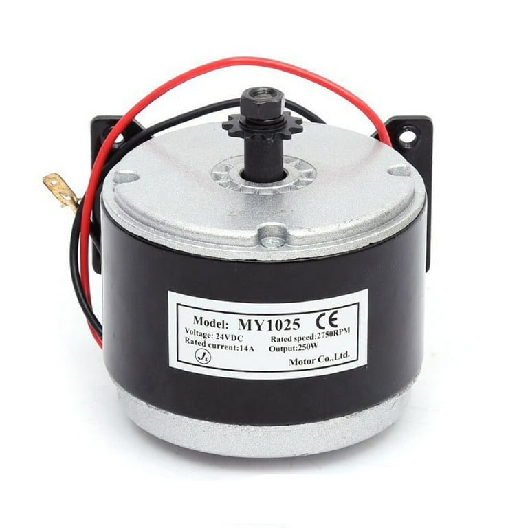 MY1025 24V 250W 2750RPM Brushed Electric Motor for E Scooter