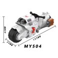 thumbnail image 1 of MY611 MY615 Bricks Doll Dark Ange Blood Angel Ultramarines Salamanders Mini Action Figure Model Toy Building Blocks Gift, 1 of 10