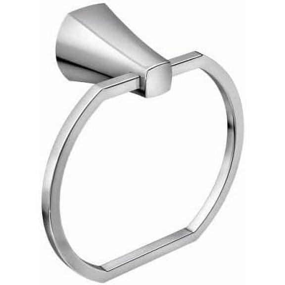 Creative Specialties MY8786CH CHR Towel Ring - Quantity 3 Concealed-Screw Wall-Mount, Coordinated Bath Collection