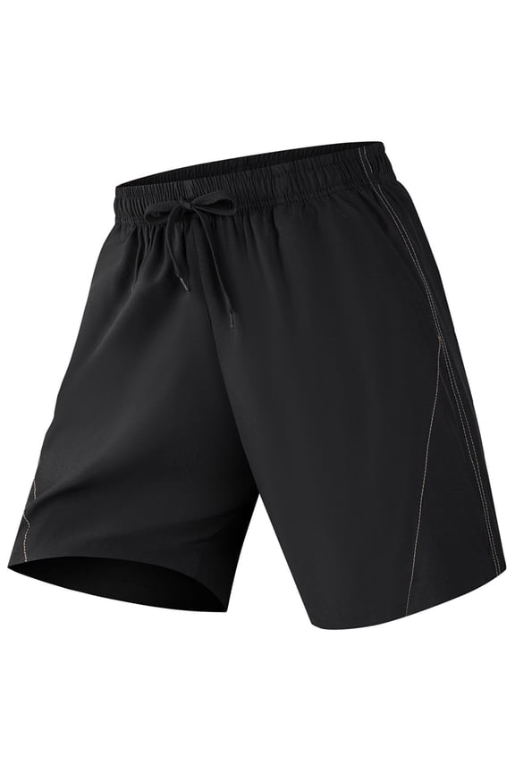 Men Shorts Athletic Gym Shorts 6 Pack Quick Dry with Pockets Elastic Waist Drawstring for Running Workout Casual Wear