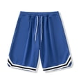 thumbnail image 1 of MYAOYI Mens Shorts Basketball Shorts Mesh Quick Dry Athletic Gym Shorts with Pockets Drawstring Loose Fit for Running Workout, 1 of 5