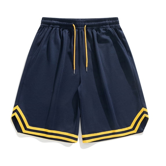 MYAOYI Mens Shorts Basketball Shorts Mesh Quick Dry Athletic Gym Shorts with Pockets Drawstring Loose Fit for Running Workout