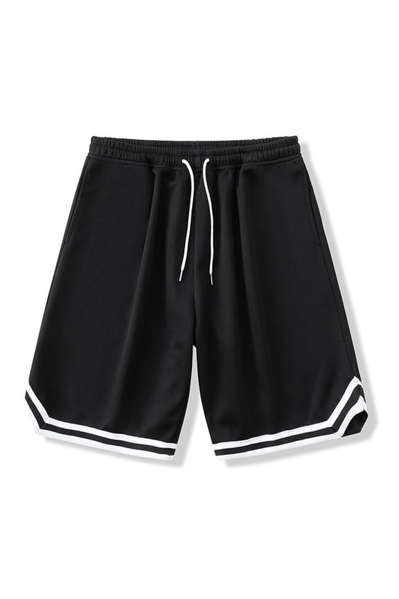 Mens Shorts Basketball Shorts Mesh Quick Dry Athletic Gym Shorts with Pockets Drawstring Loose Fit for Running Workout