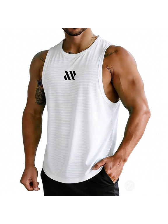 Tank Tops for Men Moisture Wicking Sleeveless Quick Dry Gym Running Shirts