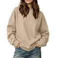 thumbnail image 1 of MYAOYINo Boundaries Womens Oversized Hoodie Fleece Pullover Casual Hooded Sweatshirt, 1 of 9