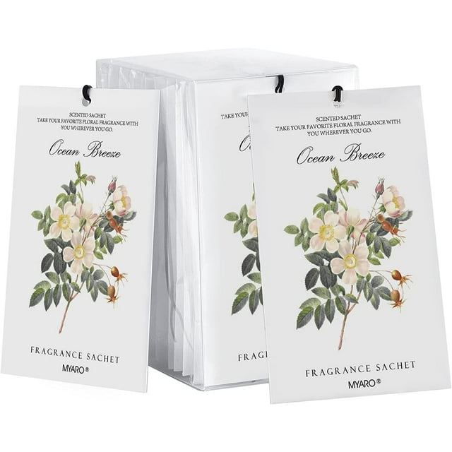 MYARO Potpourri Bags Sachets for Drawers and Closets Fresh Scents, 12