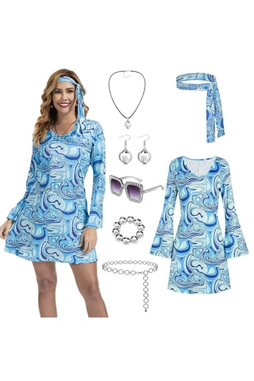 gold bodycon mini dress Ruffle-Hem Long Prom Dress with Strappy Open Back Baby Blue / 4 main image 0