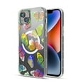 thumbnail image 1 of MYBAT Pro Mood Series MagSafe Case for Apple iPhone 14 Plus (6.7) - Neon Butterflies Stylish Glitter Shockproof Protective Cover for Women Girls Cute Phone Case, 1 of 6