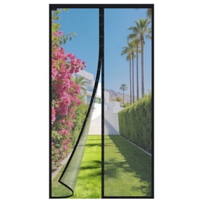 MYCARBON Magnetic Screen Door Fits 38" x 82" Doors, Mesh Style, Hands-Free Magnetic Closure