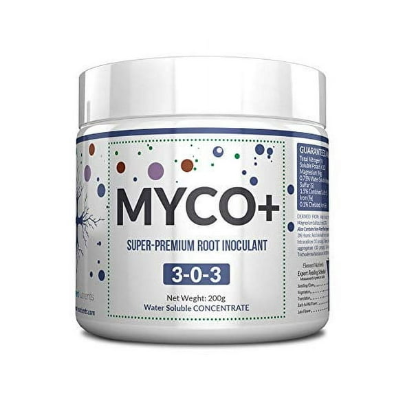 MYCO+ - The Best Mycorrhizal Root Booster for A Bigger, More Explosive Root Mass (200g)