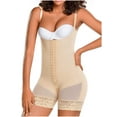 thumbnail image 1 of MYD 0068 Fajas Colombianas Reductoras Post Surgery Postpartum Girdle for Women Beige S, 1 of 4