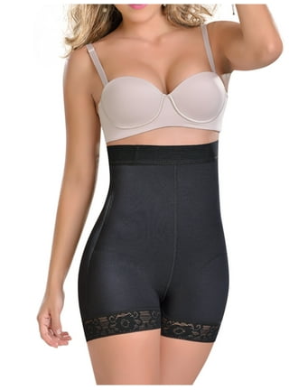 Mariae FQ100 Fajas Colombianas Reductoras Post Surgery Compression Girdle  for Women Mocha L 