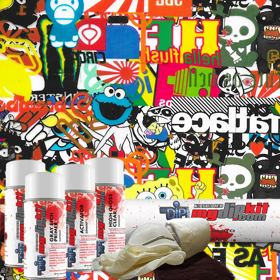 MYDIPKIT Hydro Dipping Water Transfer Print KIT DD-900 Stic Pic