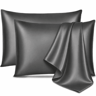 Slip Pure Silk Pillowcase Bedding, Charcoal, Queen - Walmart.com