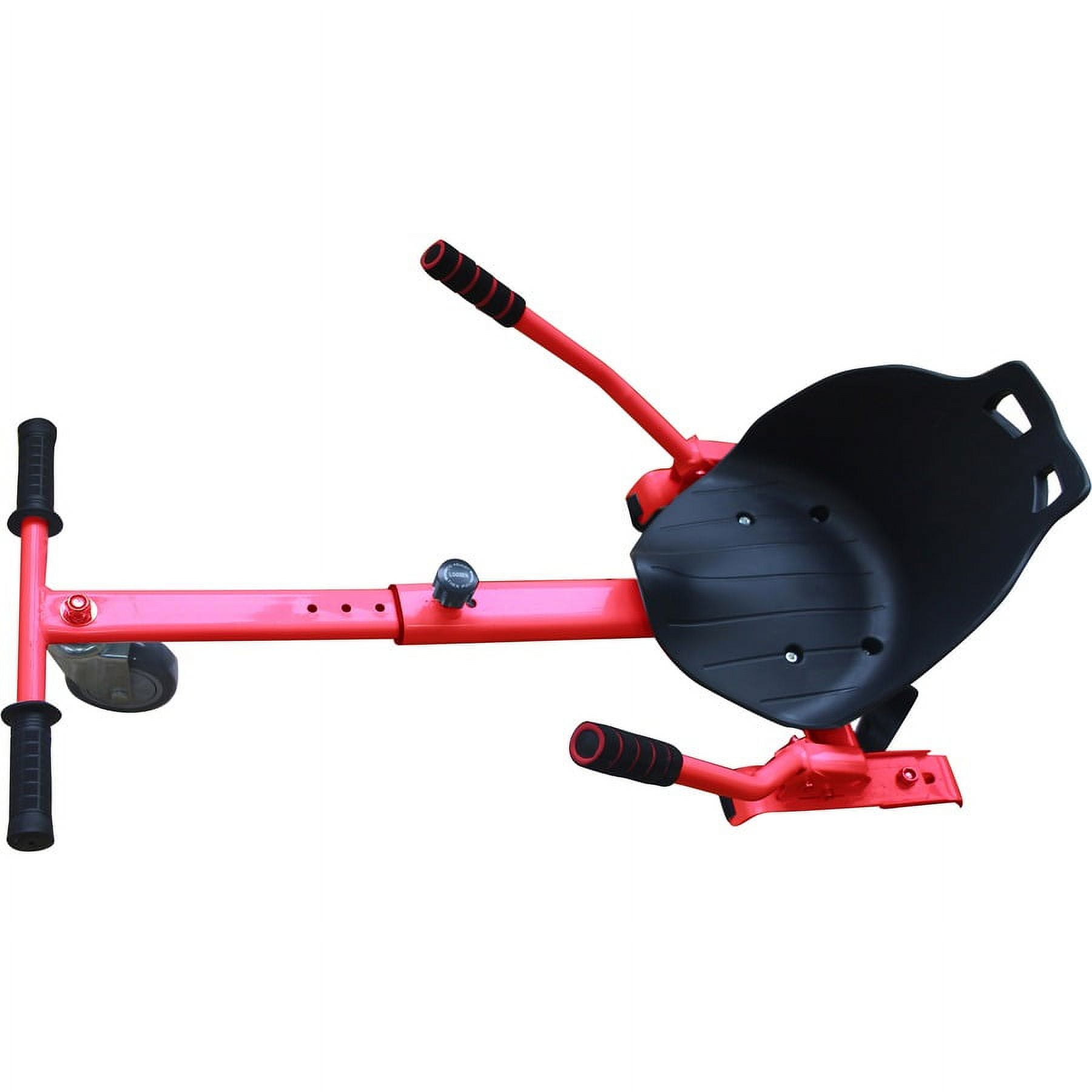 MYEPADS HoverKart Seat for Hoverboard Hovercart Attachmnet Seat for Hover Board Red