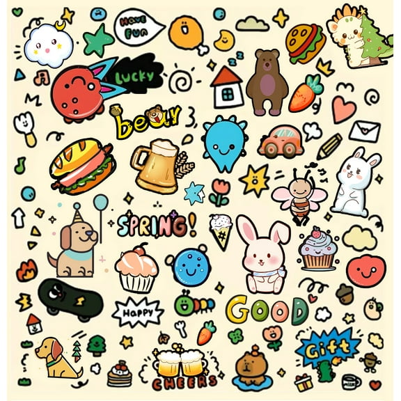 MYFLOCY Self Adherent Cat Grooming Wrap Cat Nail Clipping Blanket to Wrap, Anti Bite, Anti Scratch, Anti Escape Grooming Swaddle (Graffiti)