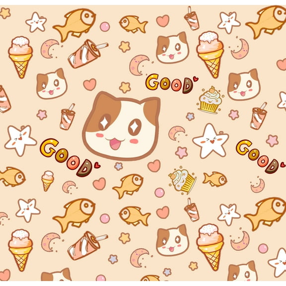 MYFLOCY Self Adherent Cat Grooming Wrap Cat Nail Clipping Blanket to Wrap, Anti Bite, Anti Scratch, Anti Escape Grooming Swaddle (Khaki Cat)