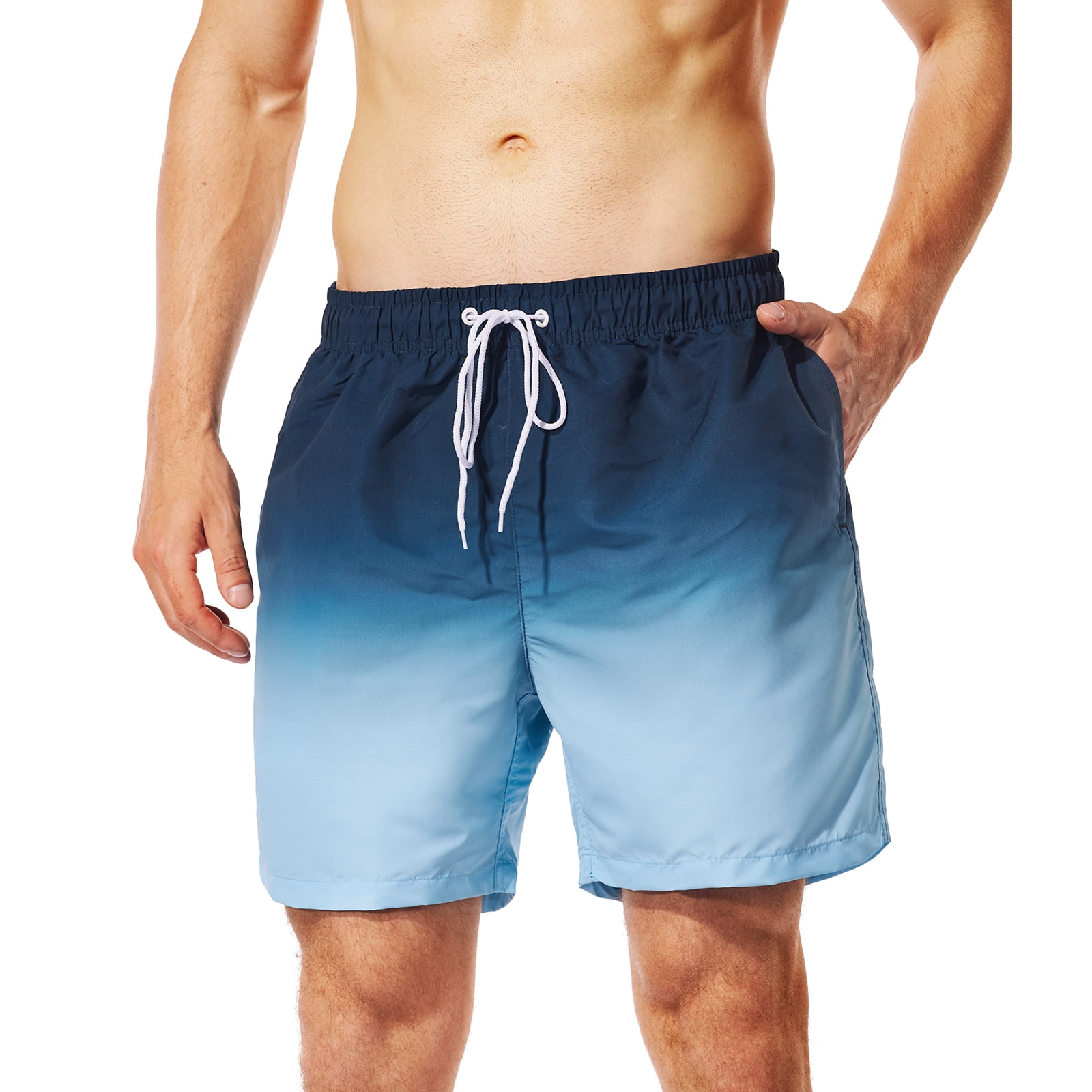 Quick-Dry Men's Swim Trunks
