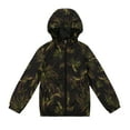 thumbnail image 1 of MYJAJAYI Rain Jacket Boy Full-Zip Hooded Cute Prints Outerwear Windproof Hooded Jacket Size 6, 1 of 1