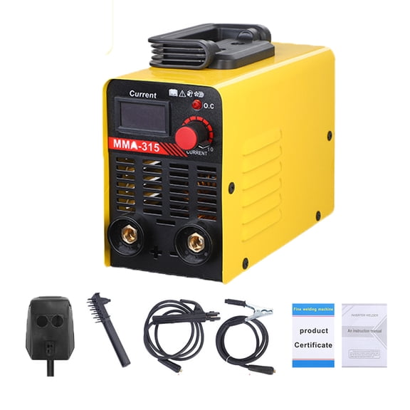 MYJTOPUS 110V Portable Electric Welding Machine, Inverter Dc Small Stick Welder for Home, Yellow, 9 x 4 x 6 inch