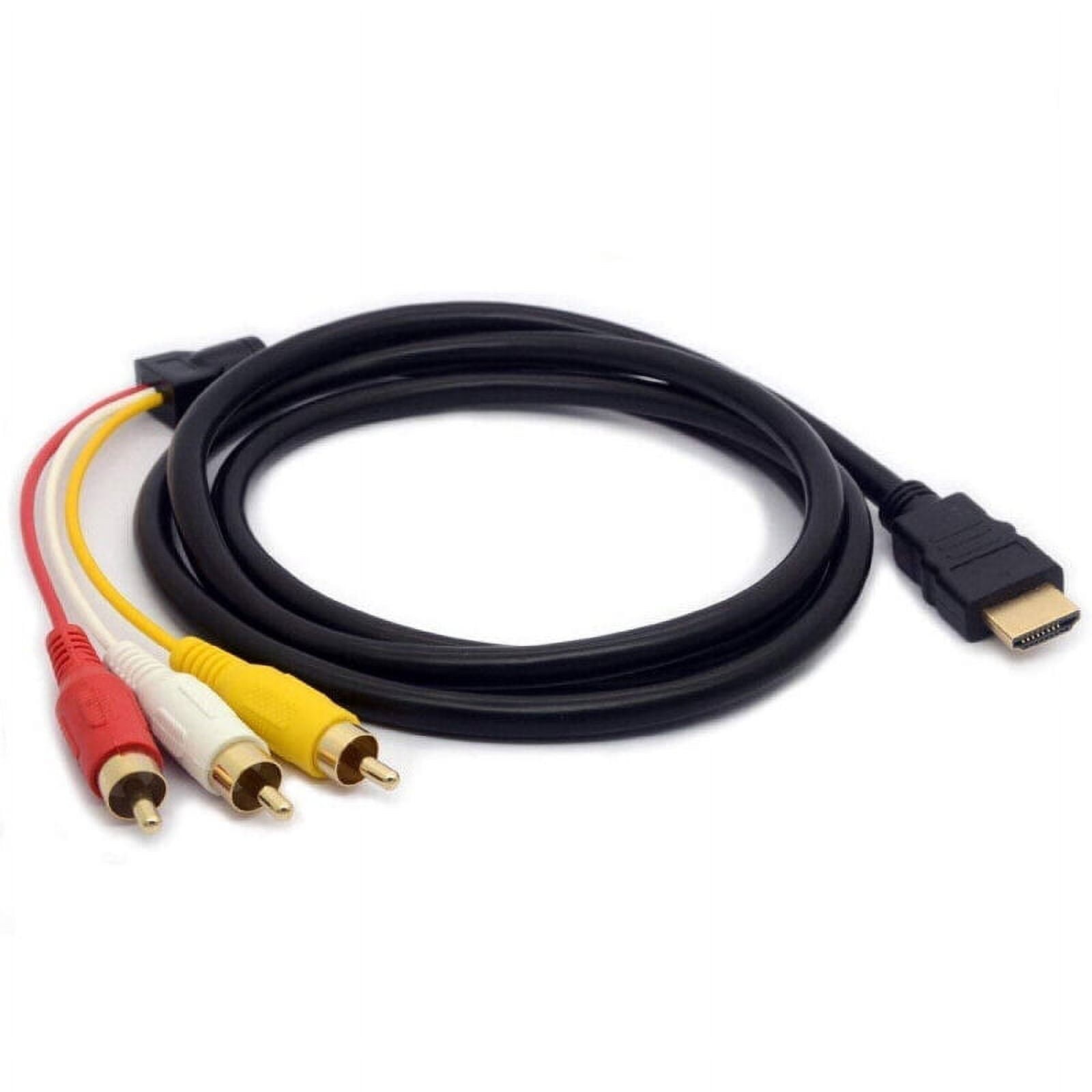MYKIT to RCA Cable 1080P Male to 3 RCA