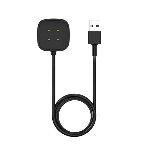 MYKOMI 1 Pack Compatible with Fitbit Charger Cable, 1m Replacement Charing for Fitbit Sense/Versa 4, Magnetic Base Fitbit Accessories, Portable USB Charger Cable for Fitbit Sense/Sense 2/Versa 3
