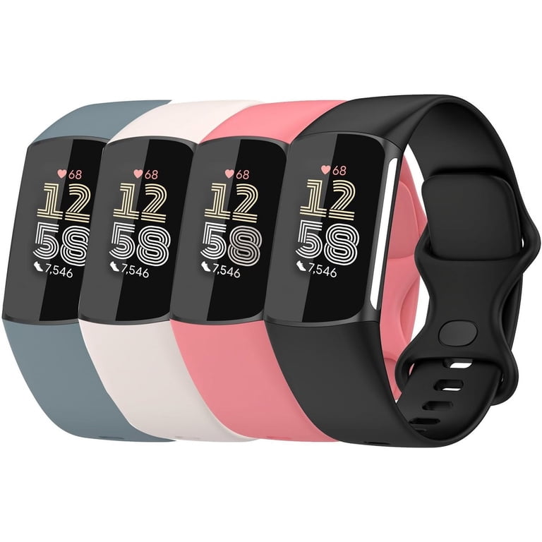 MYKOMI 4 Pack Compatible with Fitbit Charge 6 Bands for  display picture 1