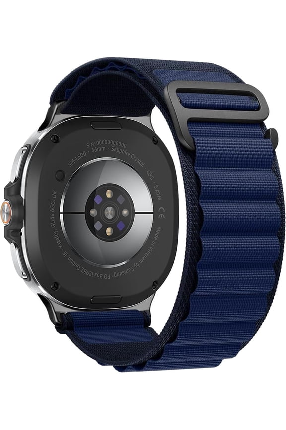 Alpine Loop Band Compatible with Samsung Galaxy Watch 8 40mm/44mm, Rugged Nylon Fabric Sport Strap for Galaxy Watch 8 Classic 46 mm Women Men