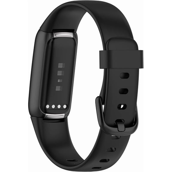 MYKOMI Bands Compatible with Fitbit Luxe Fitness Watch Replacement Luxe Watch Band Adjustable Bracelet Accessory Strap for Luxe Wristbands W/Metal Buckle Women Men
