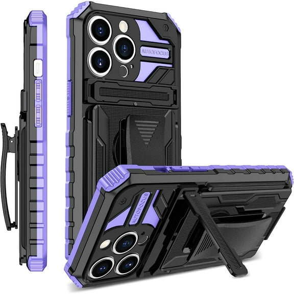 MYKOMI Case Compatible with iPhone SE 2022/SE 2020/iPhone 8/7 Hard PC+Soft TPU+Bracket+Dorsal Clip Shockproof Anti-Drop Protective Phone Cover Military Cases Bult-in Hidden Bracket