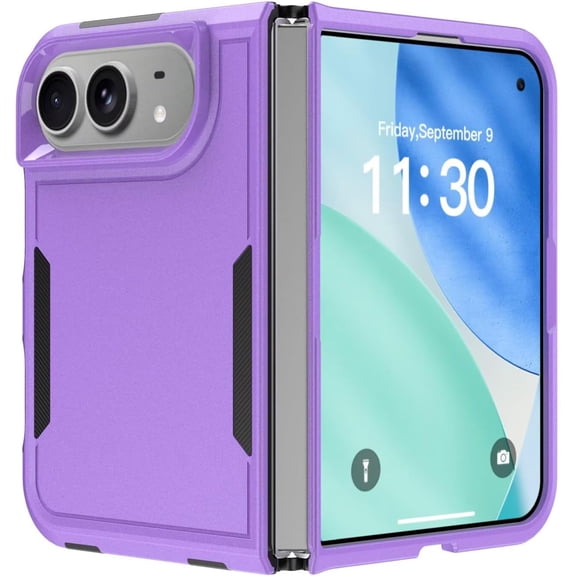 MYKOMI Case for iPhone Duo,Military Grade Heavy Duty Full Body Scratch-Resistant Dual Layer Hard PC Back Drop Shockproof Protection Phone Case for iPhone Duo