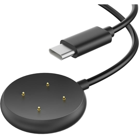 MYKOMI Charger for Google Pixel Watch 2 / Google Fitbit Ace LTE Charging Cable, Replacement USB Type C Magnetic Charging Cord Stand for Google Pixel Watch 2 / Fitbit Ace LTE Accessories