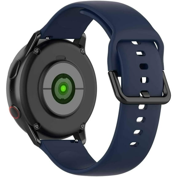 MYKOMI Compatible with Active 2 Watch 44mm 40mm/Galaxy Watch 4 Classic 46mm 42mm/Watch 3 41mm Band,20mm Soft Silicone Replacement Strap for Galaxy Watch Band 6 5 4 40mm 44mm/Galaxy Watch 5 Pro 45mm