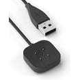 thumbnail image 1 of MYKOMI Compatible with Fitbit Sense & Versa 3 Charger Replacement Charging Cable Dock for Sense 2,Sense,Versa 4,Versa 3 Smartwatch 3.3Ft USB Magnetic Wireless Cord - 1Pack, 1 of 5