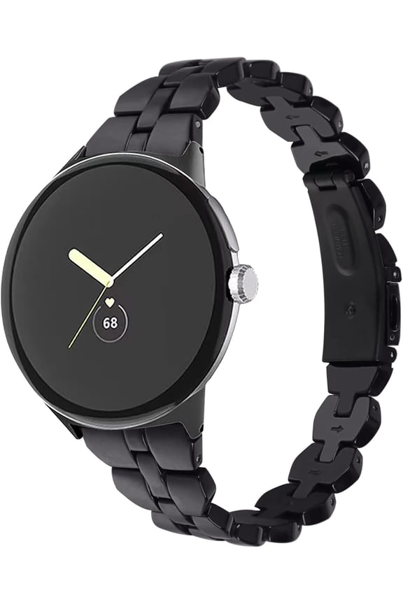 Compatible with Google Pixel Watch 4 3 41MM/Pixel watch 2 1 Bands Women, Stylish Resin Bracelet Replacement Bands Adjustable Wristband