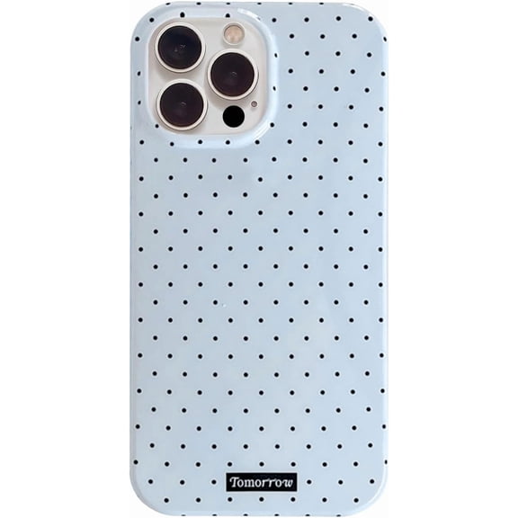 MYKOMI Compatible with iPhone 13 Pro Case with Cute Fashion Polka Dot Aesthetics Design Simple Cases for Soft TPU Slim Protection Cover