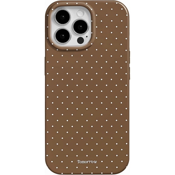 MYKOMI Compatible with iPhone 13 Pro Case with Cute Fashion Polka Dot Aesthetics Design Simple Cases for Soft TPU Slim Protection Cover