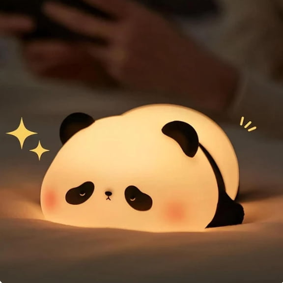 MYKOMI Critter Glow Lamp, Critter Glow Night Lights, Cute Soft Silicone Touch Dimmable Night Light for Baby Nursery Kids Bedroom Gift