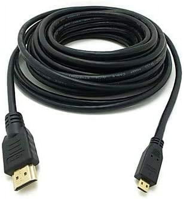 MYKOMI Extra Long 10 Foot Micro HDMI HD Video Cable for GoPro and