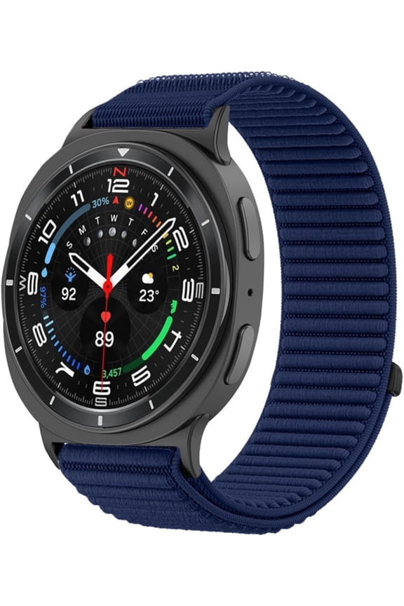 Fabric Band Compatible with Samsung Galaxy Watch 8 40mm/44mm, Soft Nylon Sport Loop Replacement for Galaxy Watch 8 Classic 46 mm Women Men