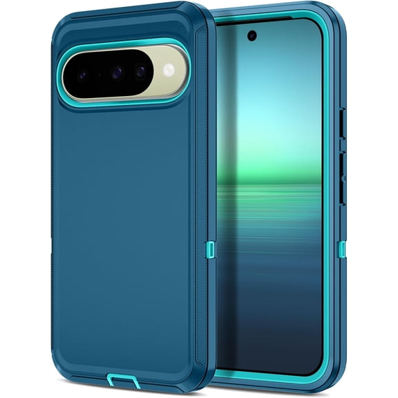 MYKOMI for Google Pixel 10 Case/Pixel 10 Pro Case Shockproof Dust/Drop Proof 3-Layer Full Body Protection [Without Screen Protector] Rugged Heavy Duty Cover for Pixel 10/10 Pro