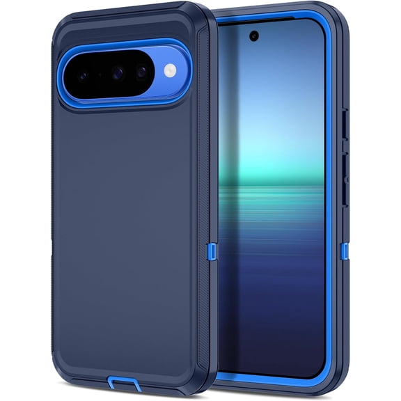 MYKOMI for Google Pixel 10 Case/Pixel 10 Pro Case Shockproof Dust/Drop Proof 3-Layer Full Body Protection [Without Screen Protector] Rugged Heavy Duty Cover for Pixel 10/10 Pro
