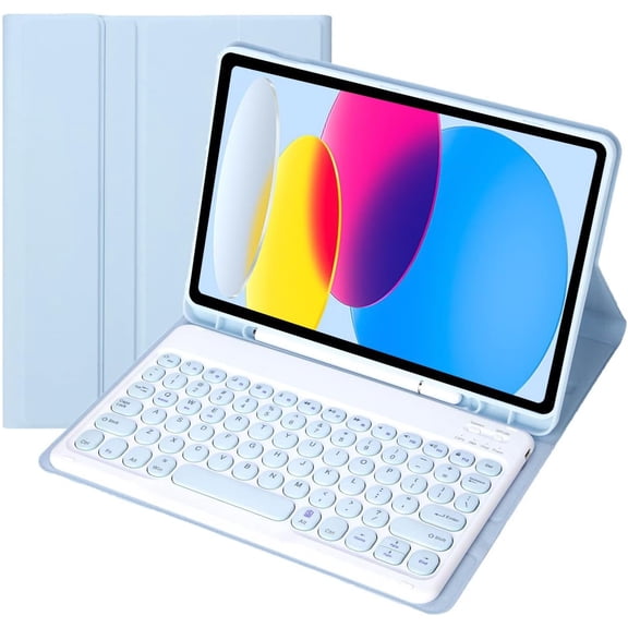 MYKOMI Keyboard Case for Samsung Galaxy Tab S9 2023 11 inch SM-X710/X716B/X718U, Detachable Bluetooth Keyboard with Pencil Holder