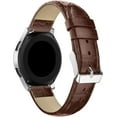 thumbnail image 1 of MYKOMI Leather Watch Band for Men Women - Quick Release Alligator Grain Calfskin Watch Bands 24mm 23mm 22mm 21mm 20mm 19mm 18mm 17mm 16mm 15mm 14mm 13mm 12mm Replacement Stainless Steel Buckle Strap, 1 of 7