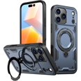 thumbnail image 1 of MYKOMI Magnetic Case for iPhone 17 Pro Max,Military Grade Protection Heavy Duty Shockproof with Rotating Ring Kickstand Case Cover for iPhone 17 Pro Max, 1 of 6