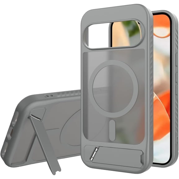 MYKOMI Magnetic for Google Pixel 10/Pixel 10 Pro Case with Kickstand, Compatible with MagSafe, Slim Fit Military Grade Drop Protection Shockproof Anti-Fingerprint Phone Case
