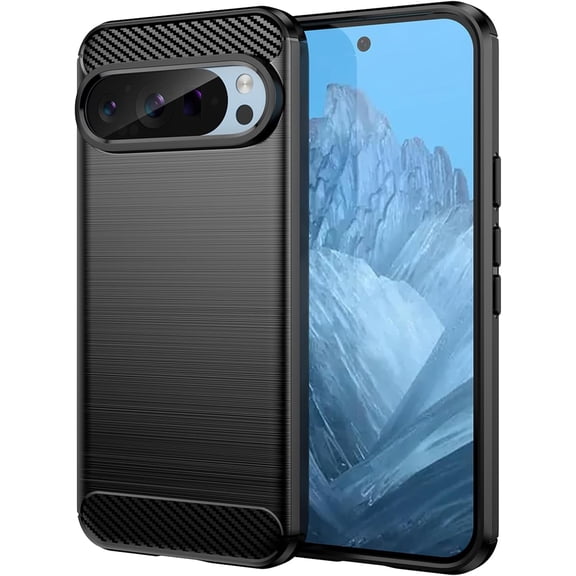 MYKOMI Phone case for Google Pixel 9/9 Pro Case, Pixel 9/9 Pro Phone Case Flexible TPU Shock-Absorption Military Grade Drop Protection Slim Fit Phone Cover for Google Pixel 9/9 Pro