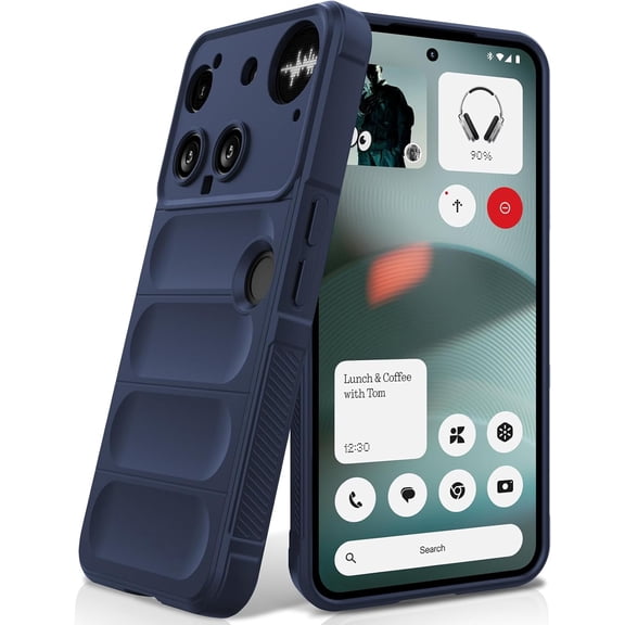 MYKOMI Silicone Case for Nothing Phone (3), Anti-Scratch Microfiber Lining, Shockproof Case with Camera Protection